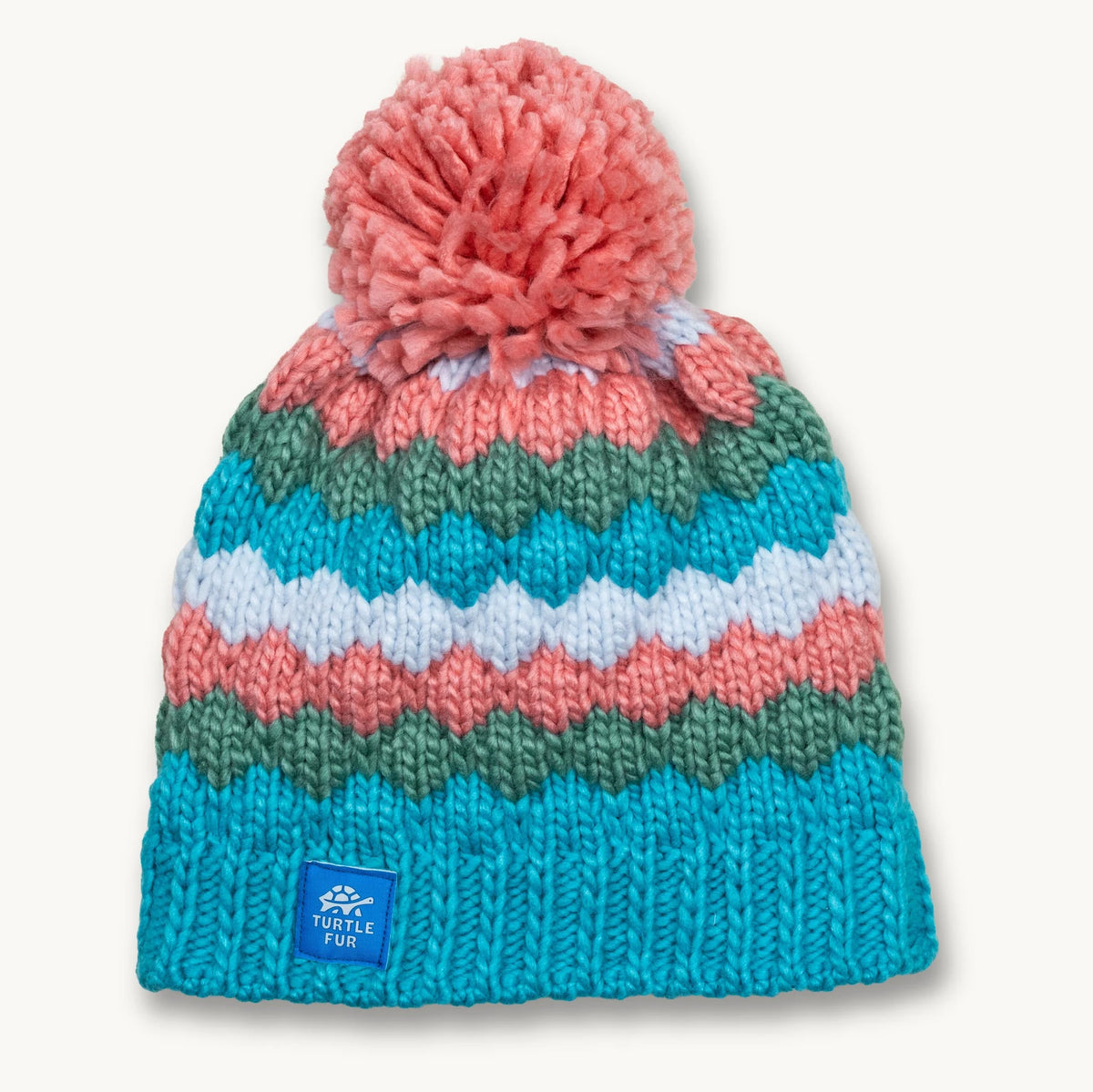 Turtle Fur Kids Jocelyn Hat in Aqua