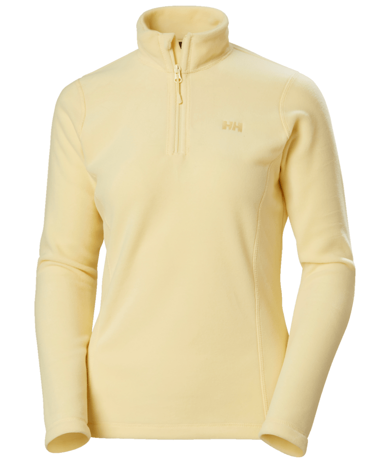 Helly Hansen Womens Daybreaker 1/2 Zip Fleece Yellow Cream