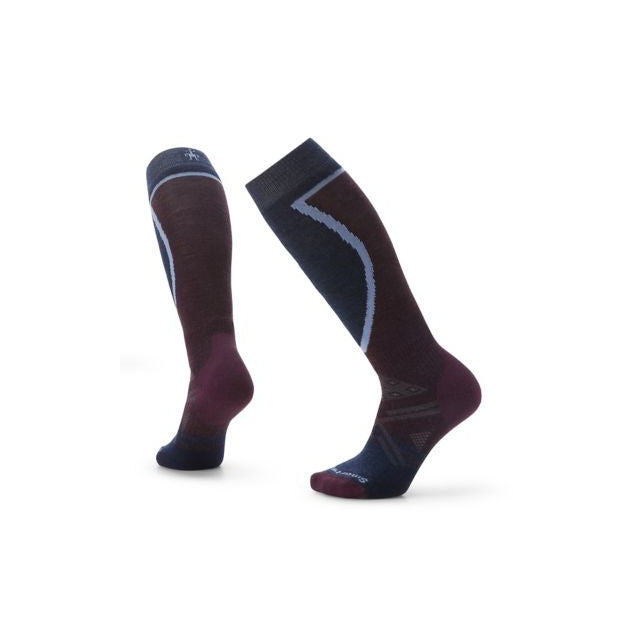 Smartwool Womens Ski Full Cushion OTC Socks Bordeaux