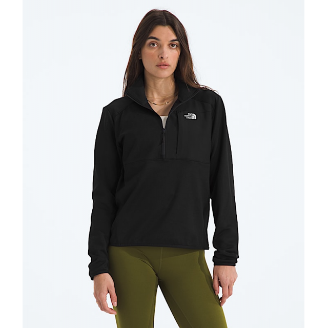 North Face Womens TNF Performance Fleece ¼ Zip TNF Black