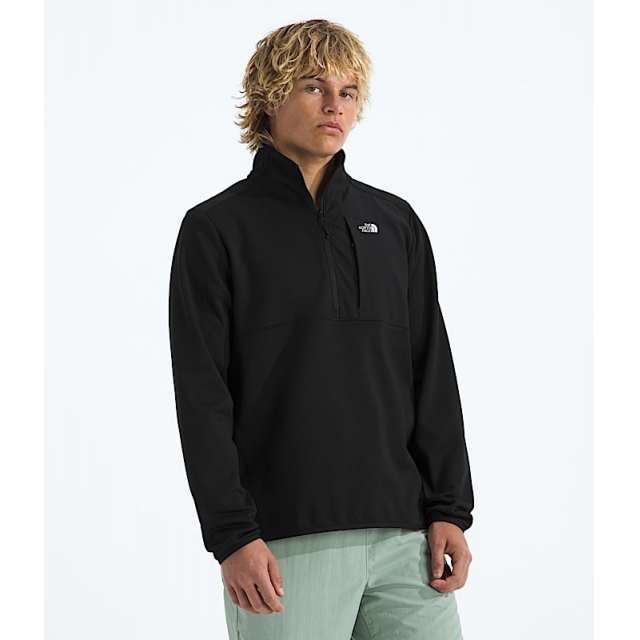 North Face Mens TNF Performance Fleece ¼ Zip TNF Black