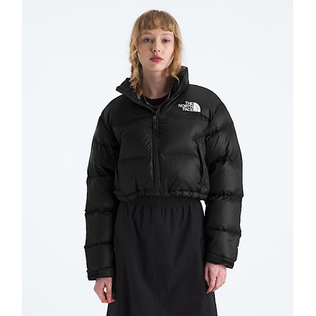 North Face W Nuptse Short Jacket TNF Black