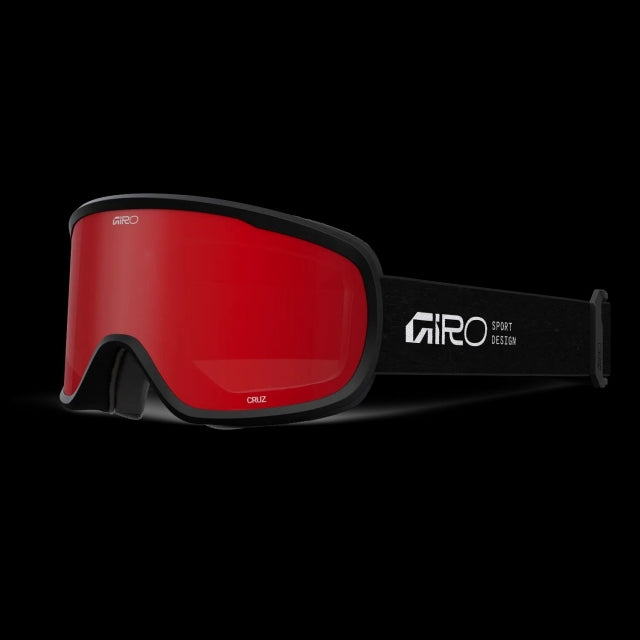 Giro Cruz Goggle Black Stacked Scarlet