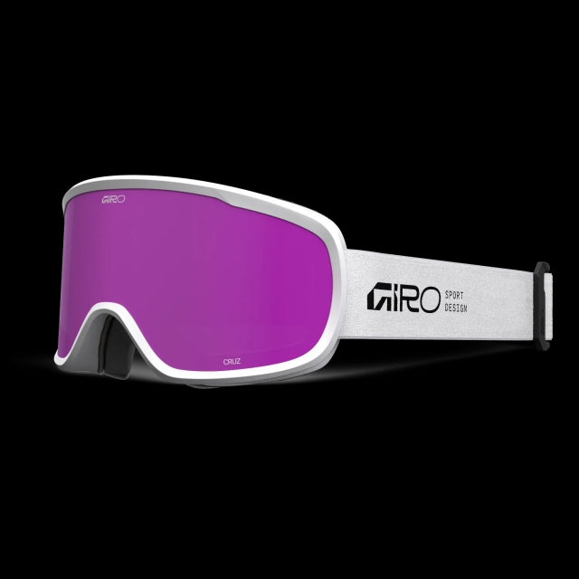Giro Cruz Goggle White Stacked Pink