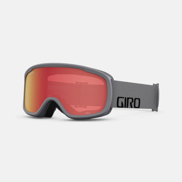 Giro Cruz Goggle 2025 Grey Wordmark / Amber Scarlet