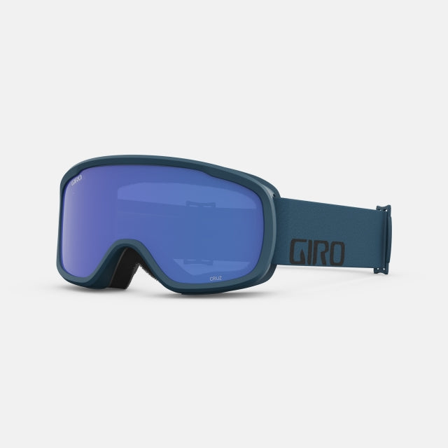Giro Cruz Goggle 2025 Black/Harbor Blue Wordmark / Grey Cobalt