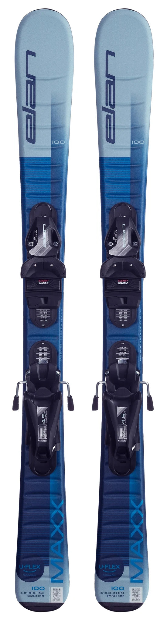 Elan Maxx Junior + EL 4.5 GW CA JRS Bindings 2027 - Blue