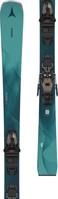 Atomic Cloud Q8 Skis + M 10 GW Bindings 2025