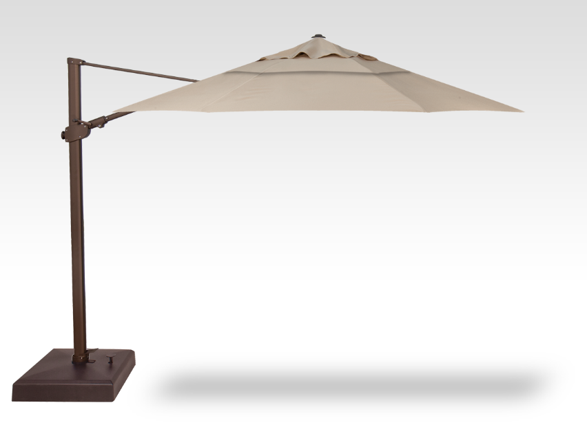 Treasure Garden 11.5 Cantilever Umbrella AG25T / Bronze / Khaki - 4822 (C)