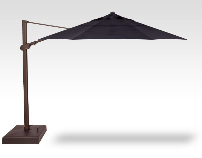 Treasure Garden 11.5 Cantilever Umbrella AG25T / Bronze / Navy - 4839 (C)