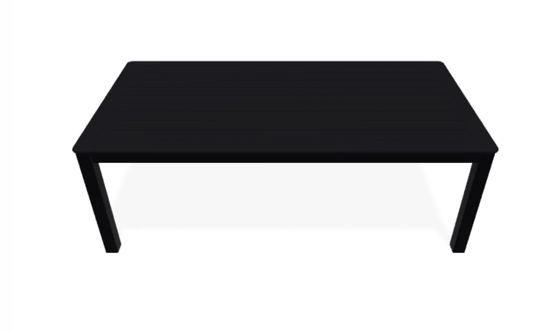 Telescope MGP Dining Table w/ Legs / Black MGP / Dash