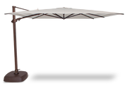 Treasure Garden 10 Square Cantilever Umbrella AG25TSQR / Bronze / Khaki - 4822 (C)