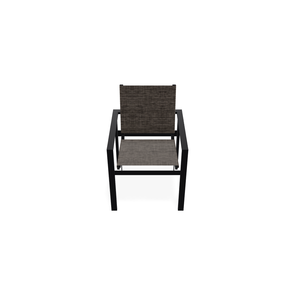 Telescope Tribeca Stacking Cafe Chair Black / Creel Sling