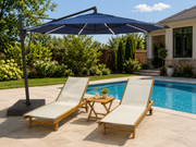 Treasure Garden 13 Starlux Cantilever Umbrella