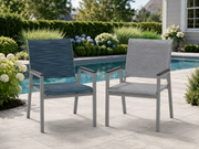 Telescope Bazza Stacking Bistro Chair w/ Polymer Arms