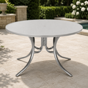 Telescope 48 Round Value Hammered Dining Table