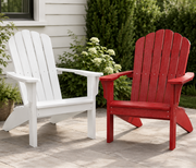 Coastline Cafe Adirondack chair for outdoor patio seating
