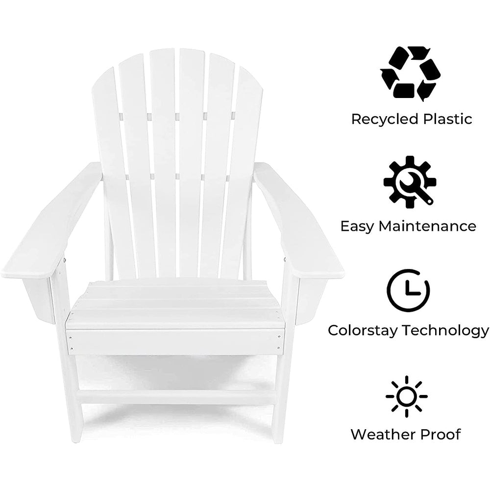 Life Outside Adirondack Chair Poly