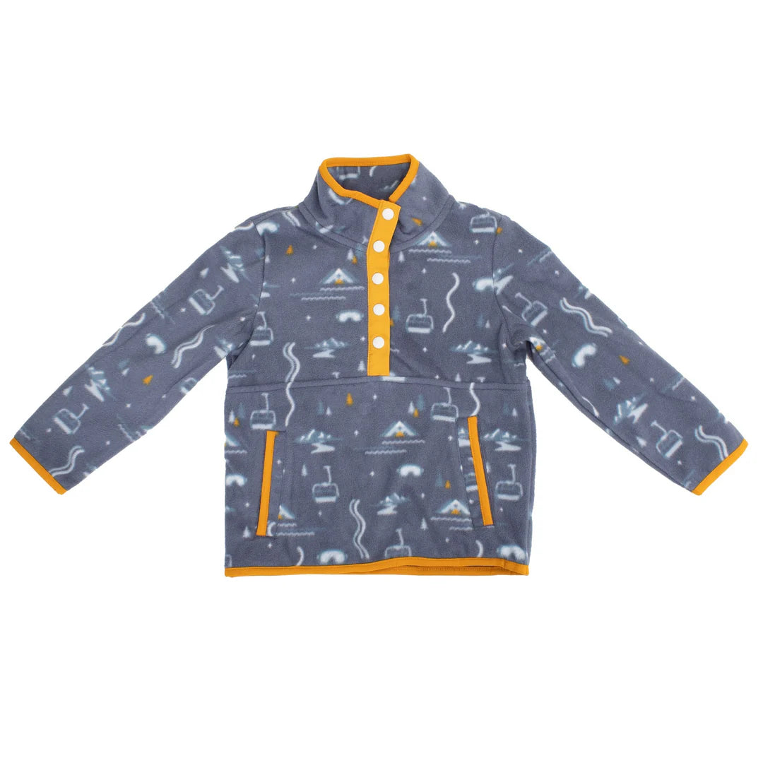 Jack & Sage Kids Lifty Fleece Half Button