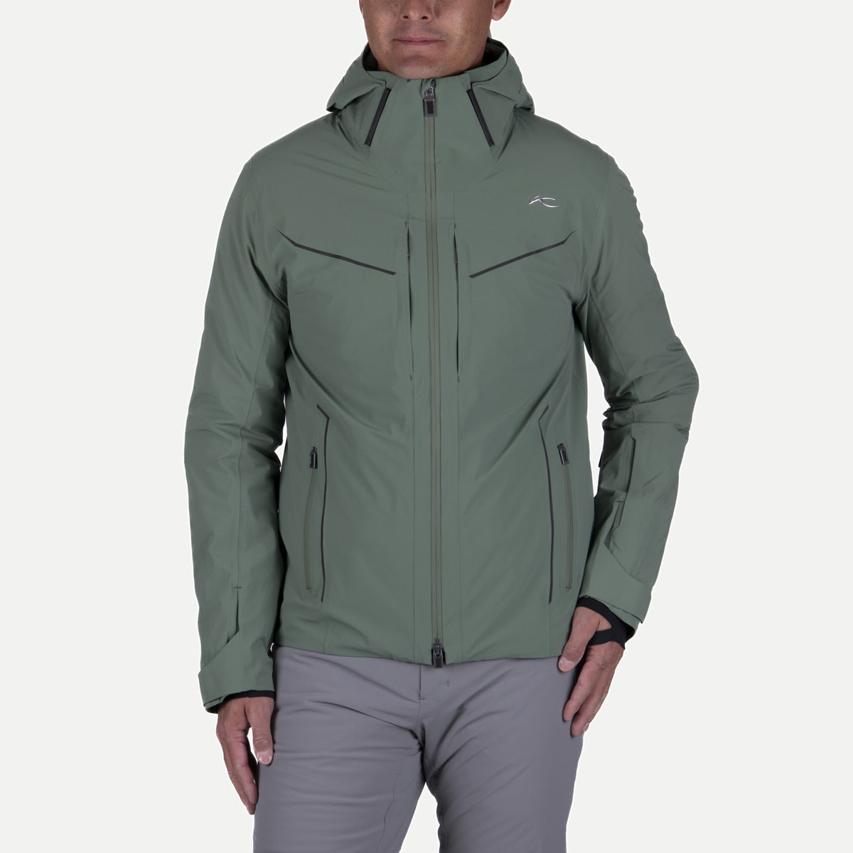 Kjus Men Formula Jacket Green Smoke