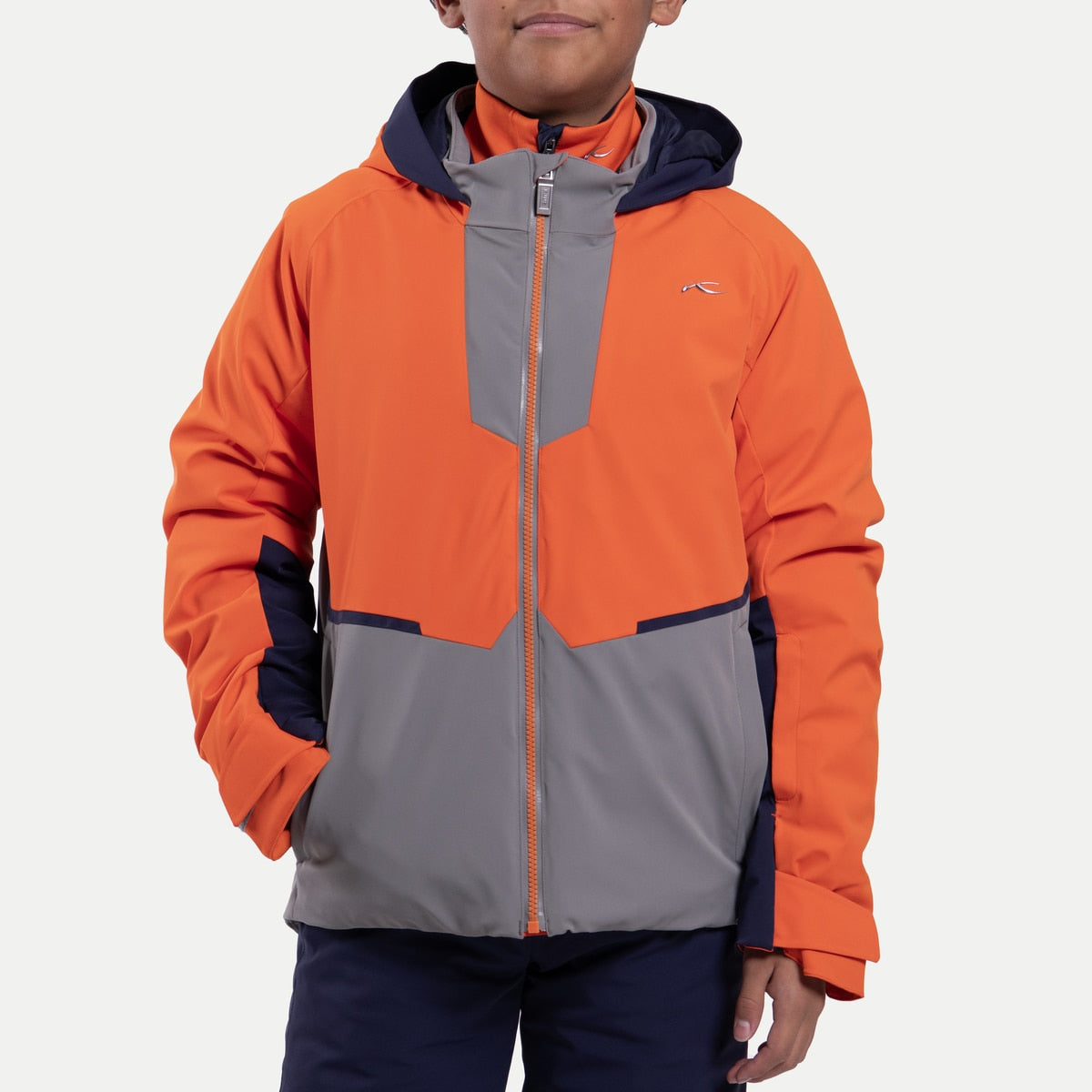 Kjus Boys Formula 2.0 Jacket KJUS Orange/Pewter