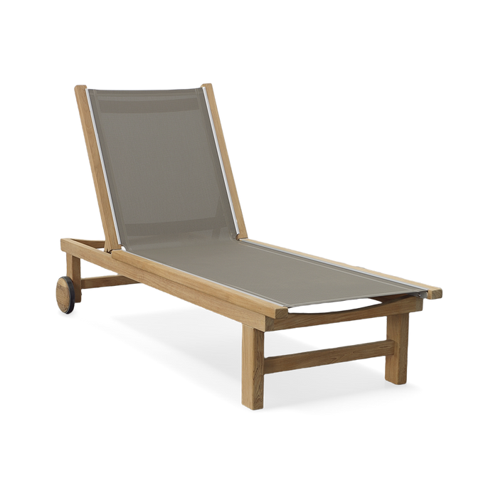 Kingsley Bate St. Tropez Chaise Slate