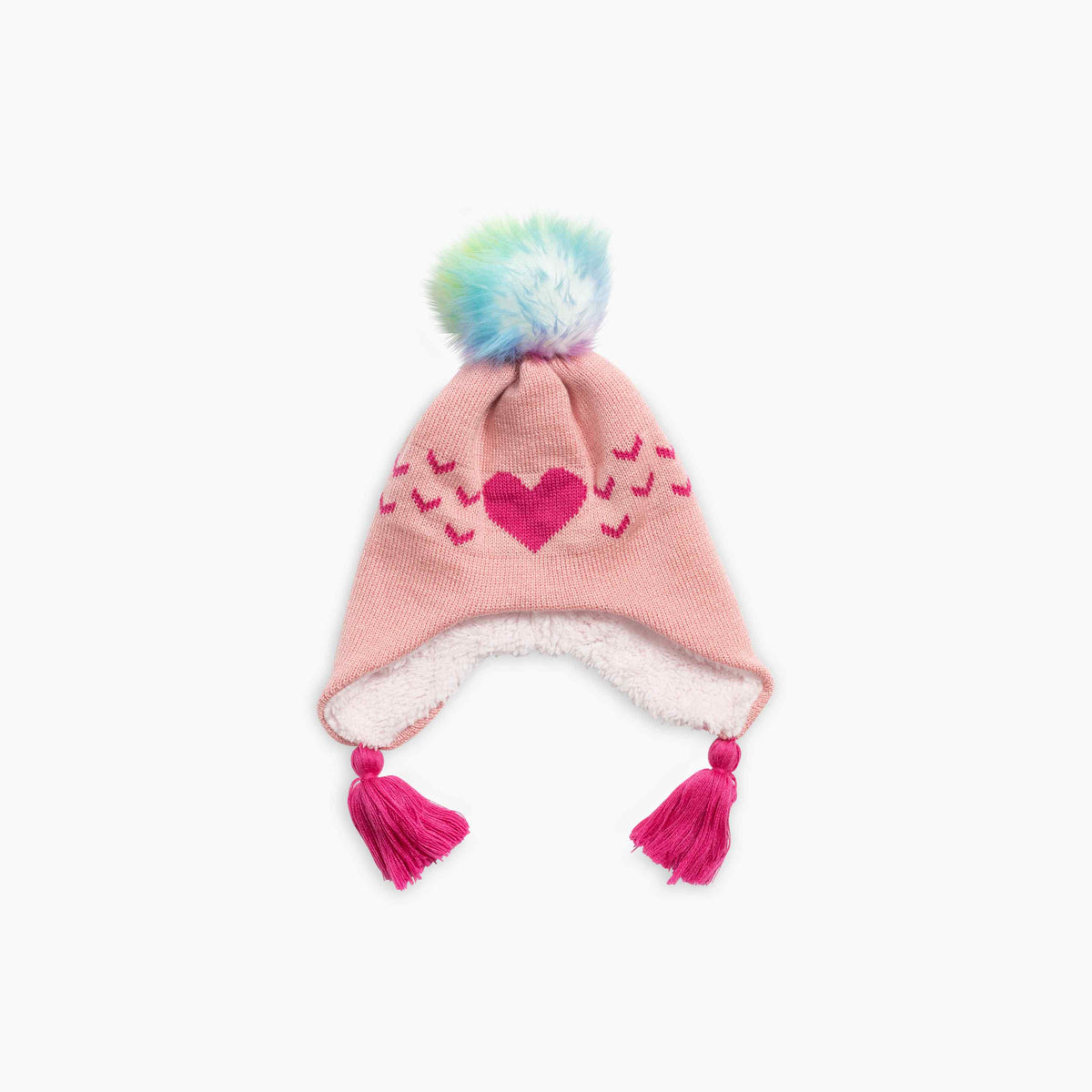 Turtle Fur Toddler Sophie Hat Pink