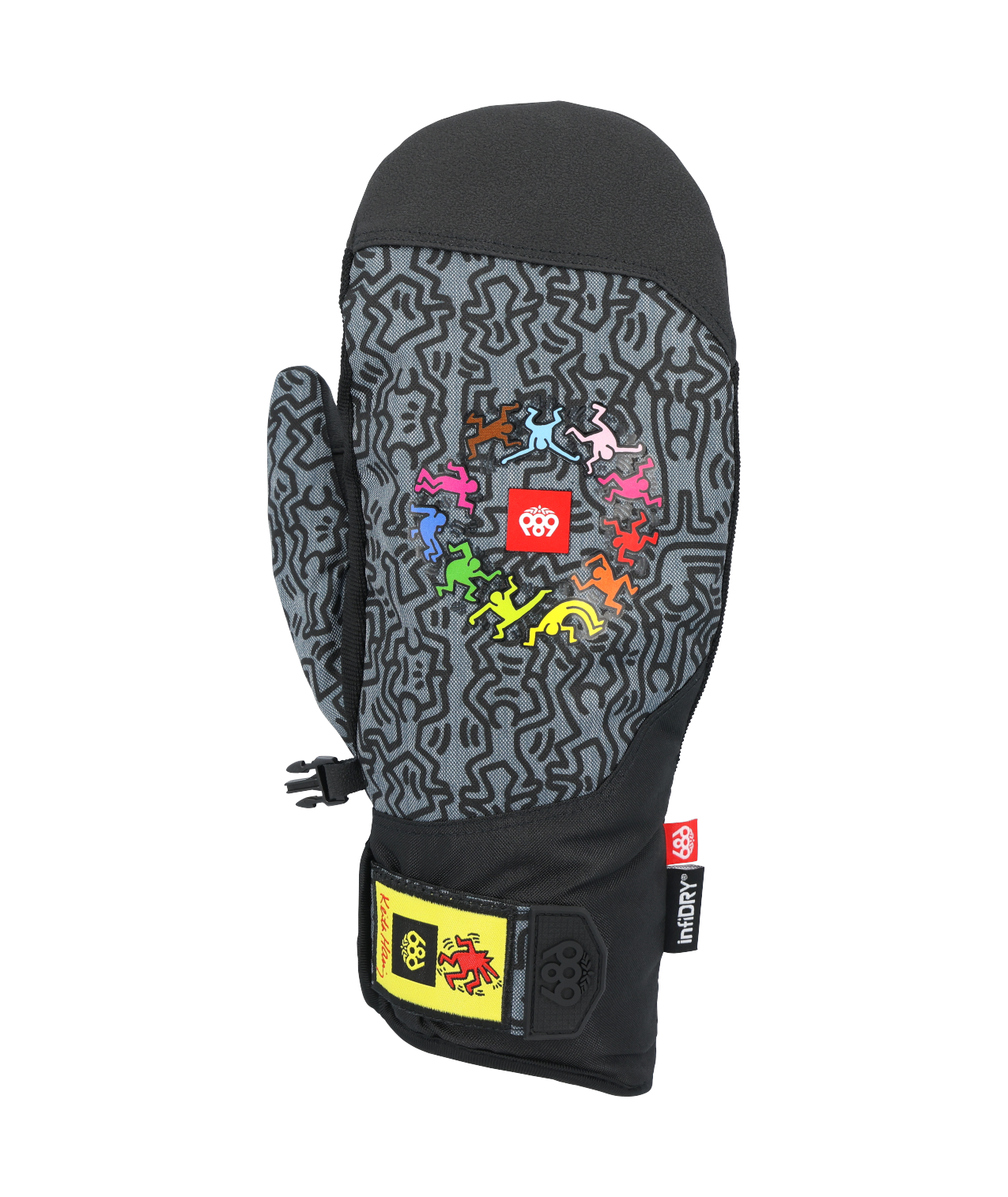 686 Mens Primer Mitt Keith Haring Black