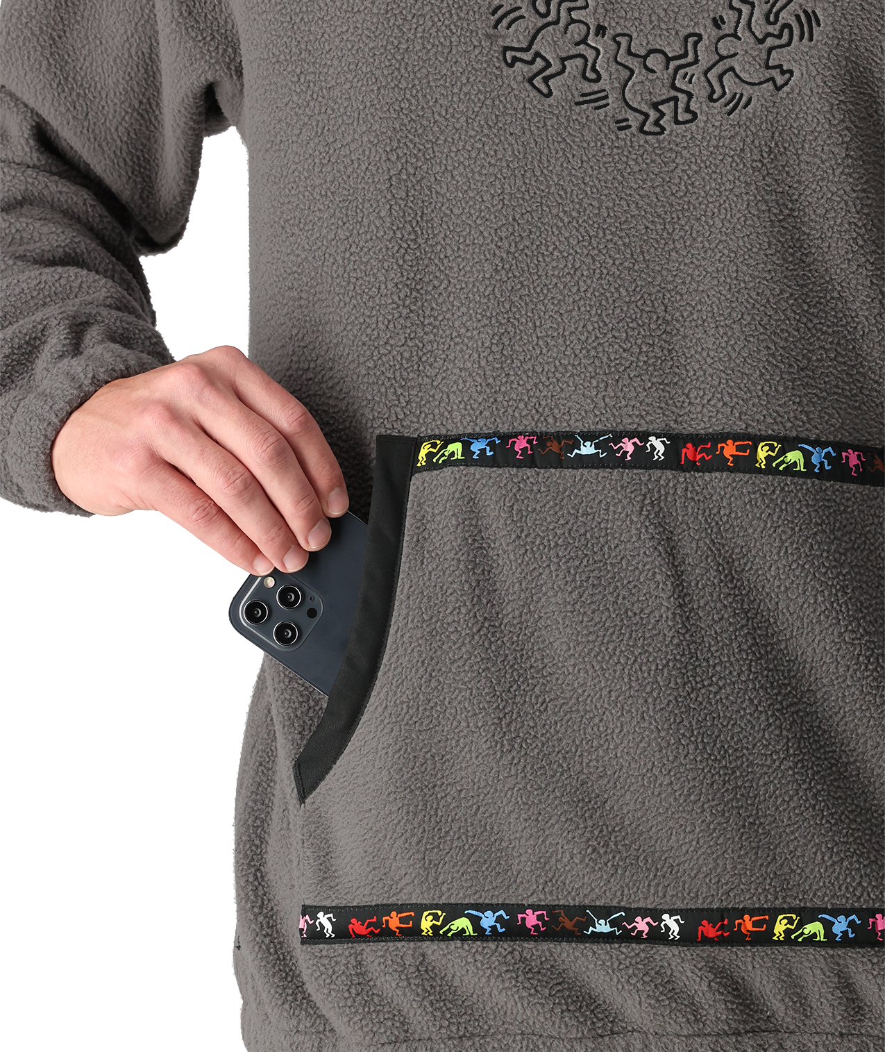686 Mens Buttermilk Sherpa Fleece Pullover Hoody