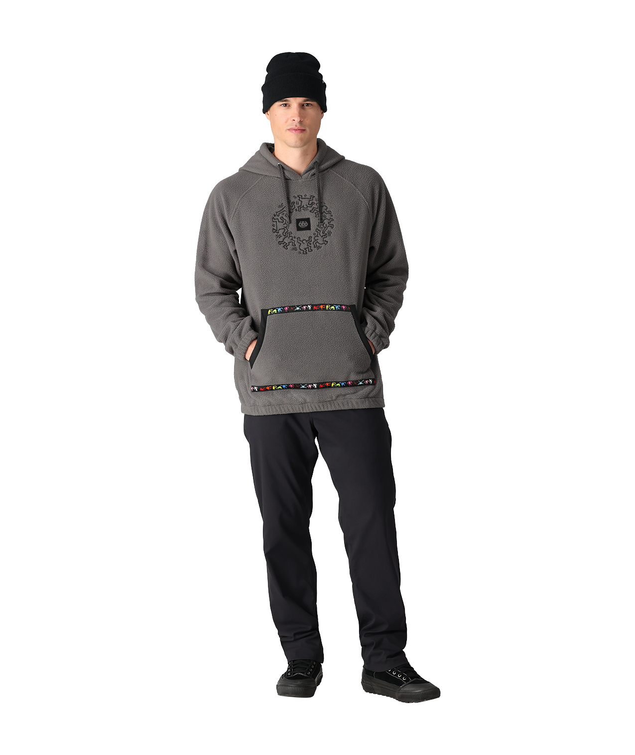 686 Mens Buttermilk Sherpa Fleece Pullover Hoody