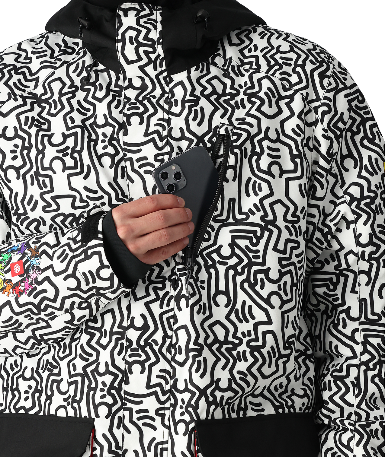 686 Mens Spectra Keith Haring Insulated Jacket
