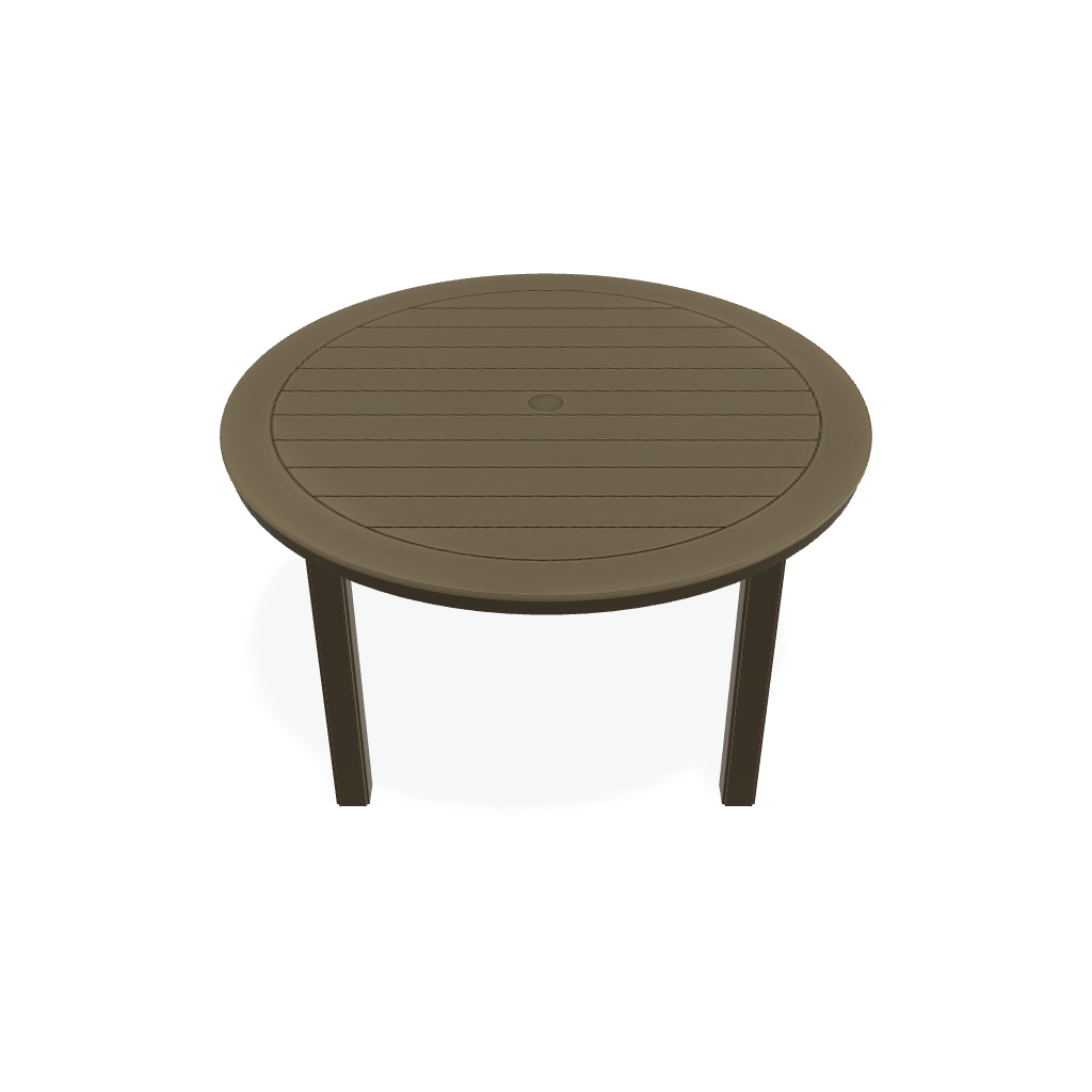 Telescope MGP Dining Table w/ Legs / Beachwood MGP / Round