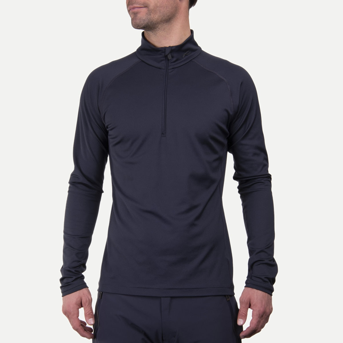 Kjus Mens Feel Midlayer Half-Zip Deep Space