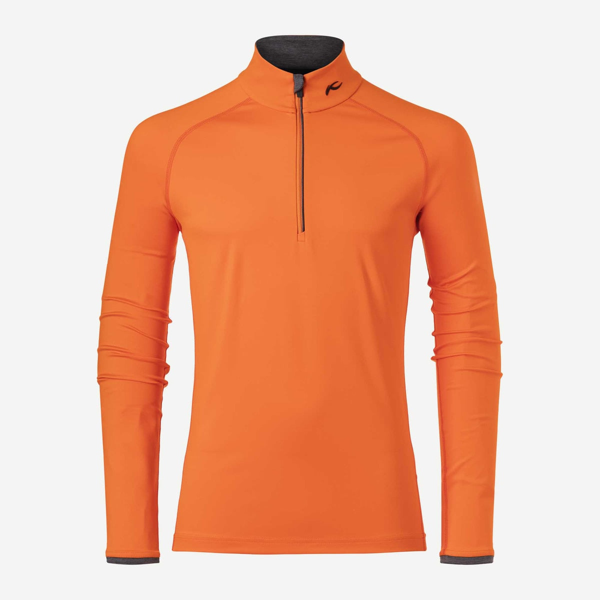 Kjus Mens Feel Midlayer Half-Zip Kjus Orange