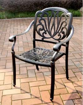 Life Outside Amalfi Dining Chairs Bronze / Dining Chair