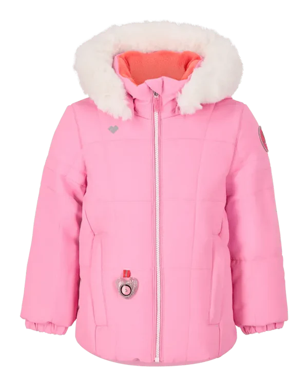 Obermeyer Kaizen Jacket w/Faux Fur Ballet Pink