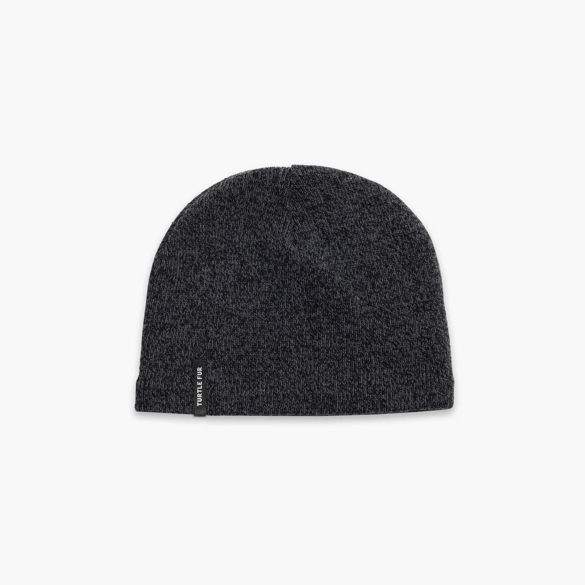 Turtle Fur Ocean Ragg Wool N.E. Solid Black Heather