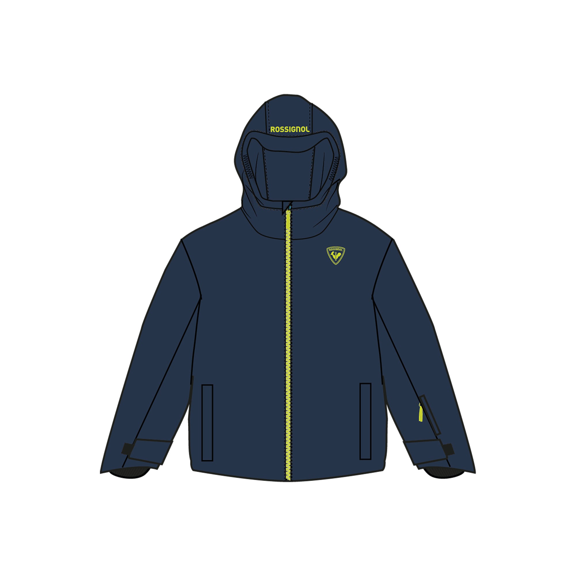 Rossignol Junior Strawpile Jacket Dark Navy