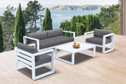 Armen Living Santorini 4 Piece Seating Set