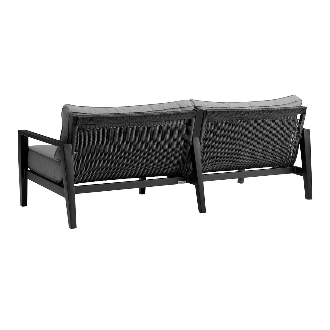 Armen Living Amalfi 4 Piece Outdoor Conversation Set