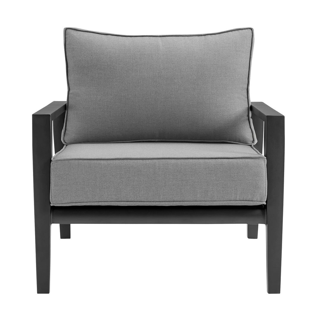Armen Living Amalfi 4 Piece Outdoor Conversation Set