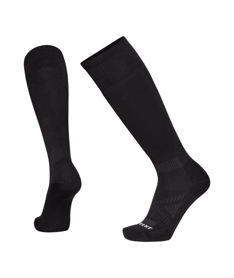 Le Bent The Fit Zero Cushion Snow Sock Black