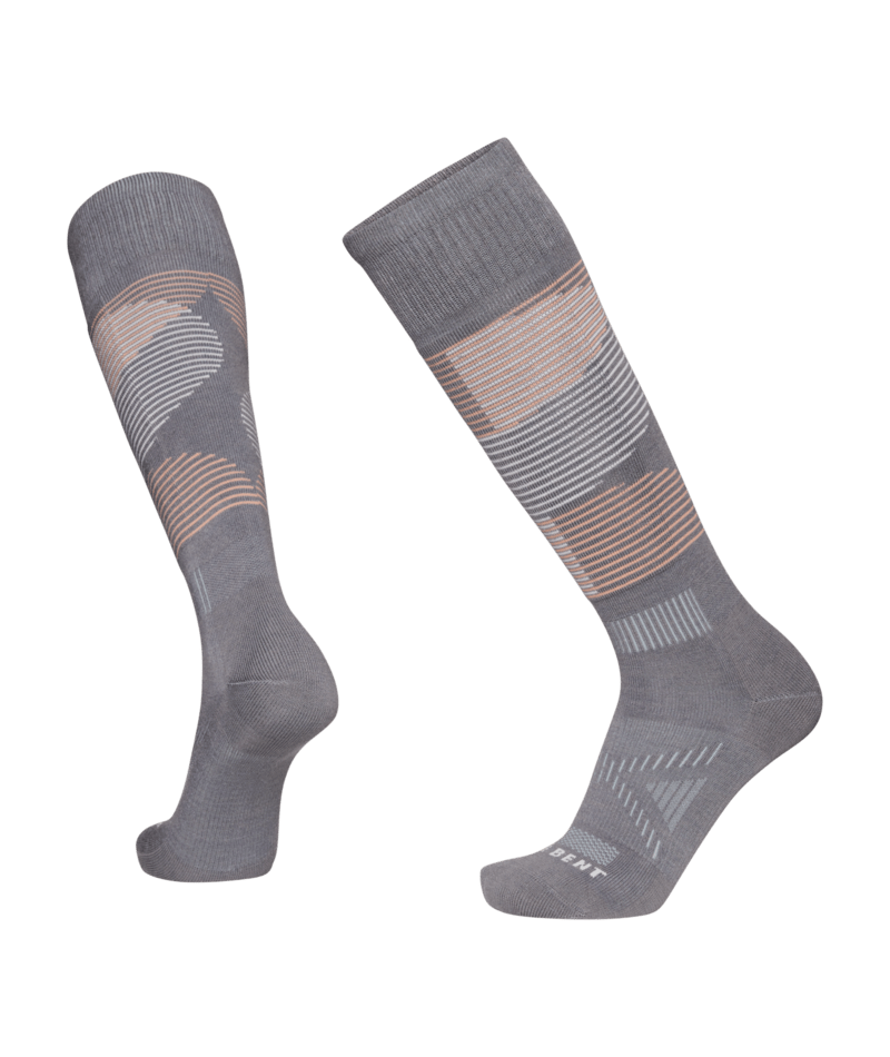 Le Bent Shred Targeted Cushion Snow Sock Smoke Pearl