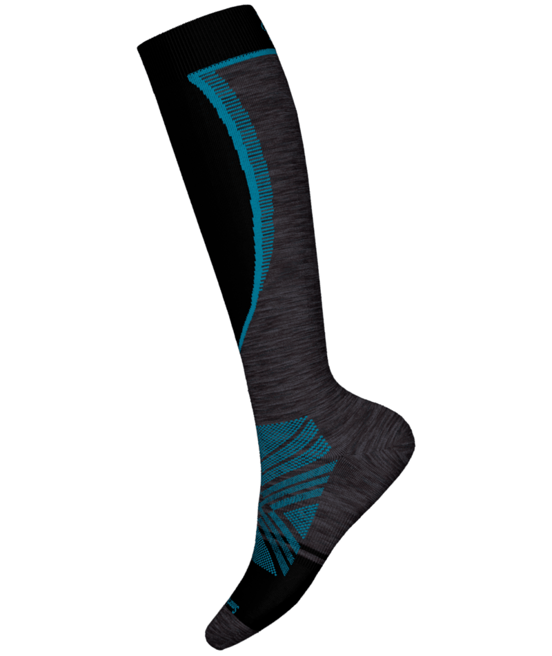 Smartwool Womens Ski Targeted Cushion OTC Socks Charcoal