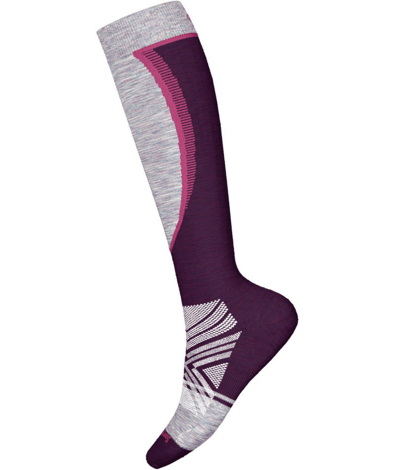 Smartwool Womens Ski Targeted Cushion OTC Socks Purple Iris