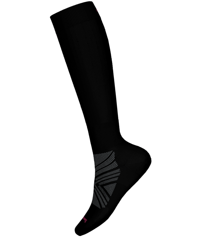 Smartwool Womens Ski Zero Cushion OTC Socks Black