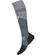 Smartwool Snowboard Full Cushion Mountain Geo Pattern OTC Socks
