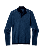Smartwool Mens Intraknit Thermal Max Merino Base Layer 1/4 Zip Deep Navy