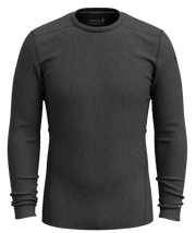Smartwool Mens Classic Thermal Merino Base Layer Crew Charcoal Heather