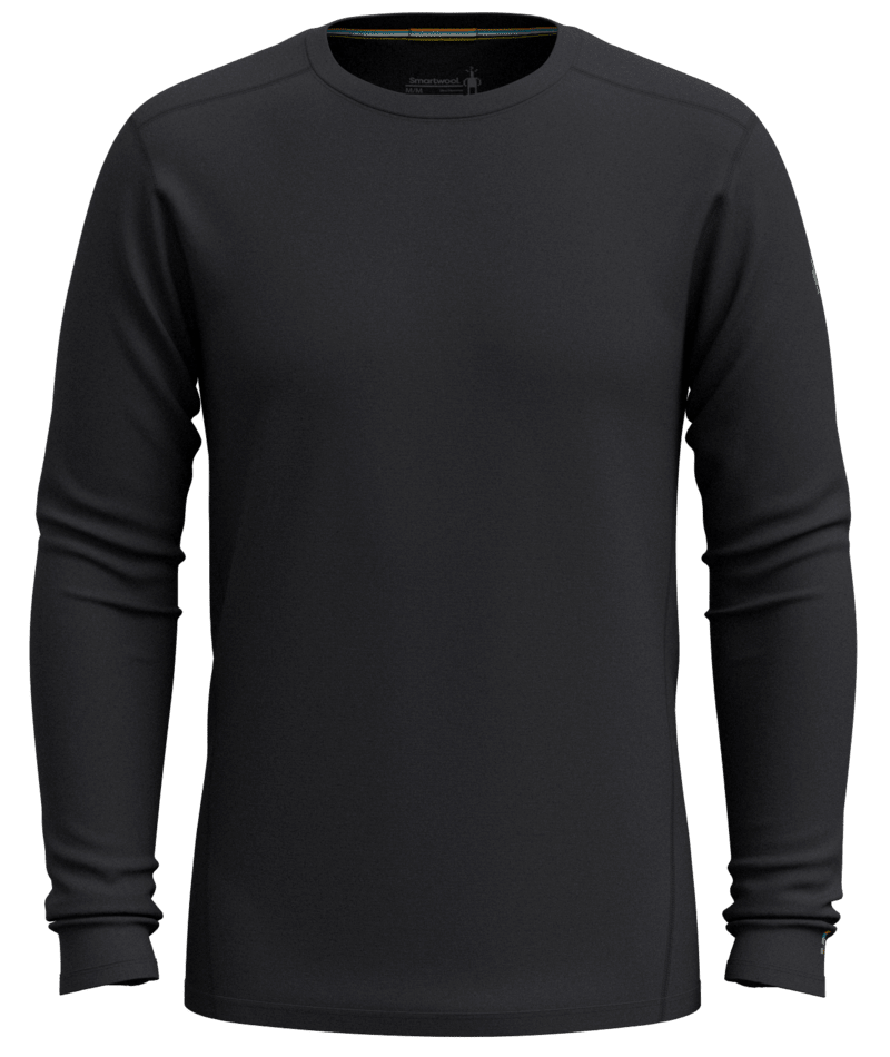 Smartwool Mens Classic All-Season Merino Base Layer Long Sleeve Black